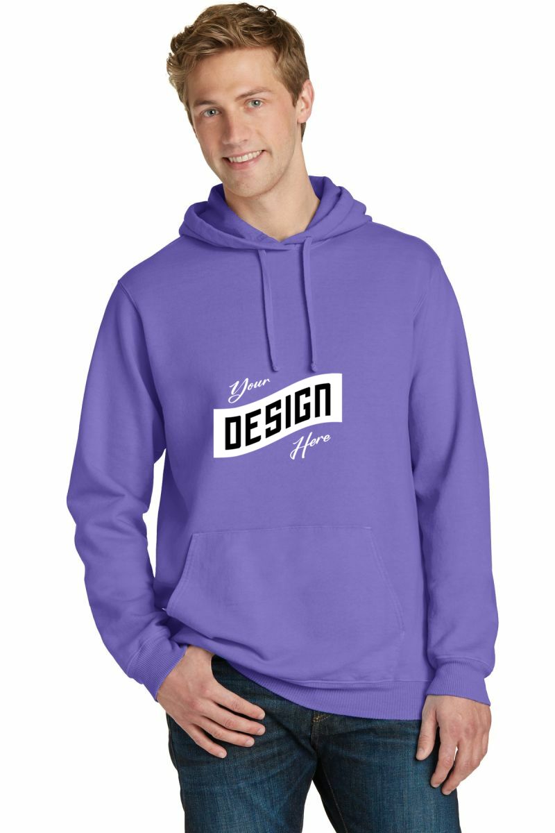 Port & Co Beach Wash ® Garment-Dyed Pullover Hooded Sweatshirt