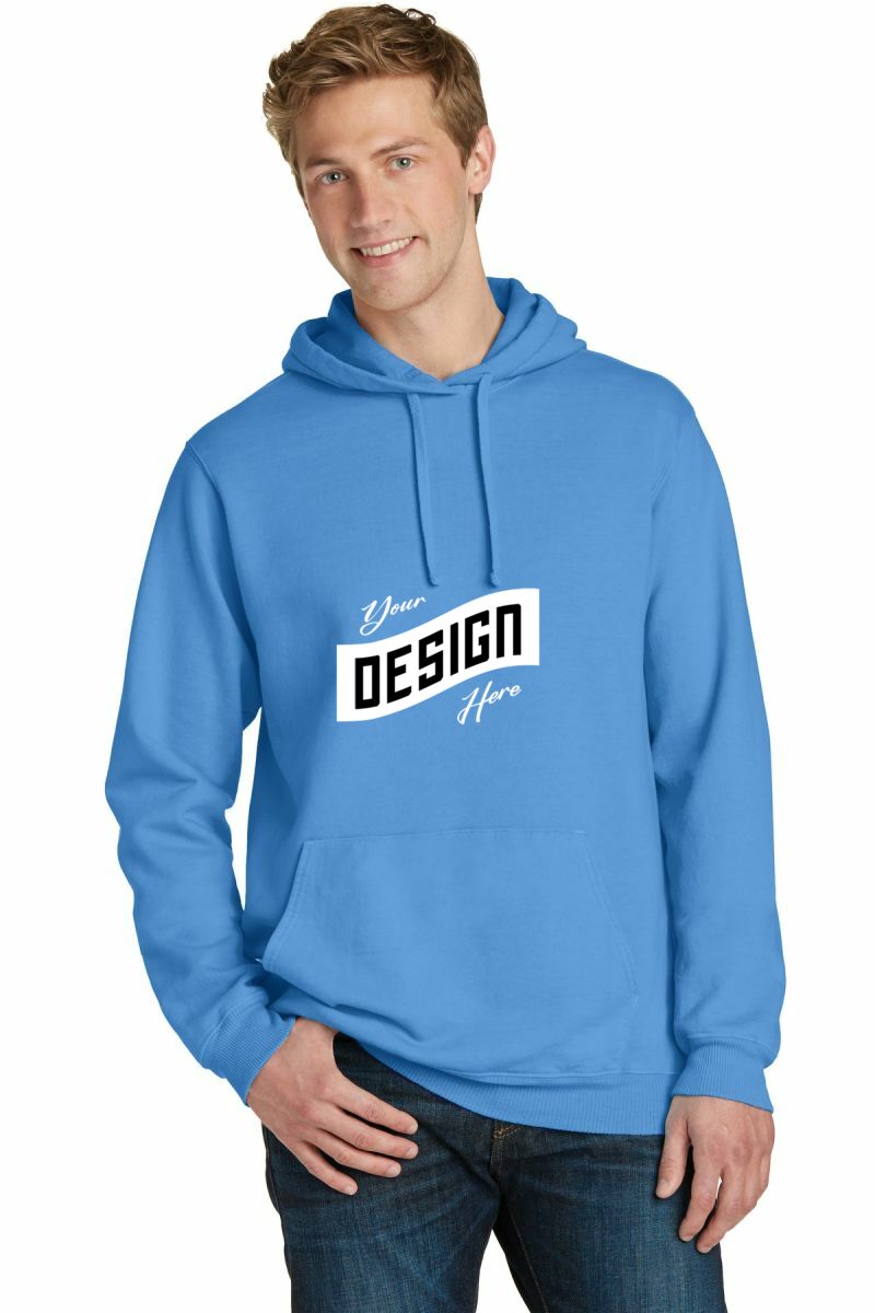 Port & Co Beach Wash ® Garment-Dyed Pullover Hooded Sweatshirt