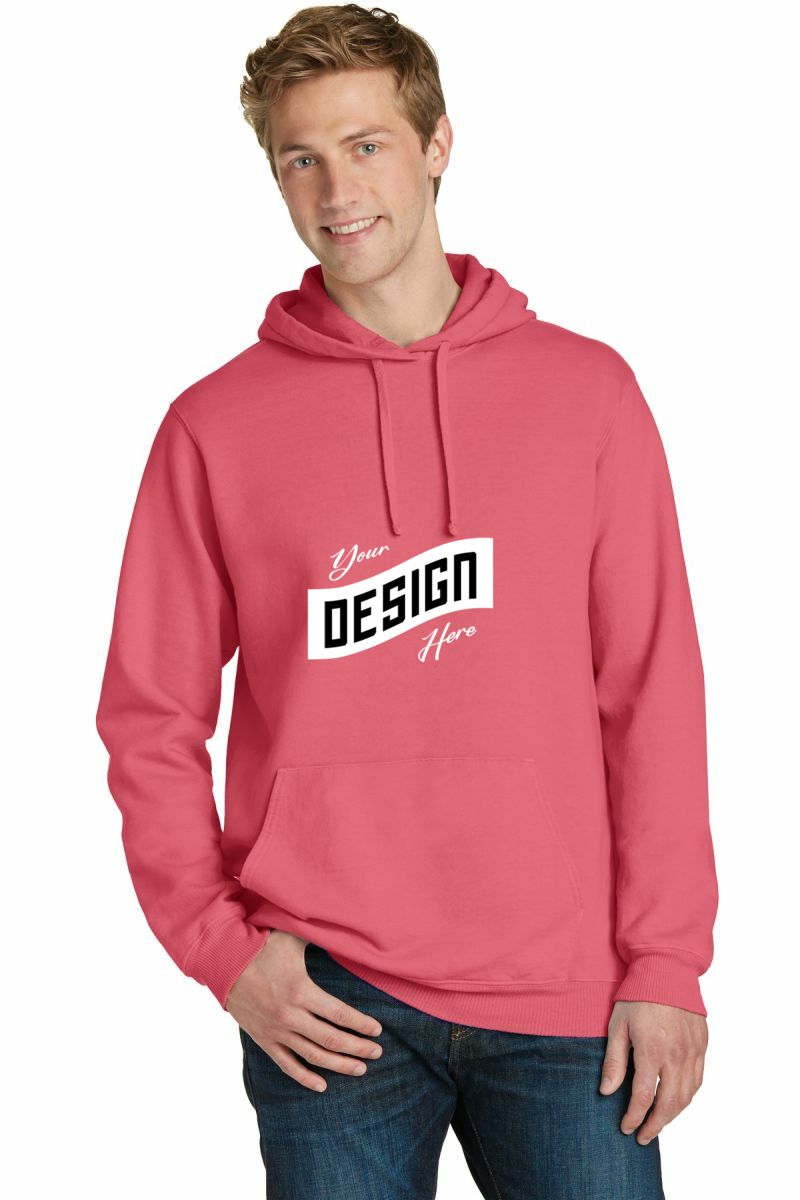Port & Co Beach Wash ® Garment-Dyed Pullover Hooded Sweatshirt