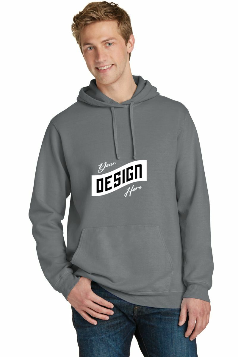 Port & Co Beach Wash ® Garment-Dyed Pullover Hooded Sweatshirt