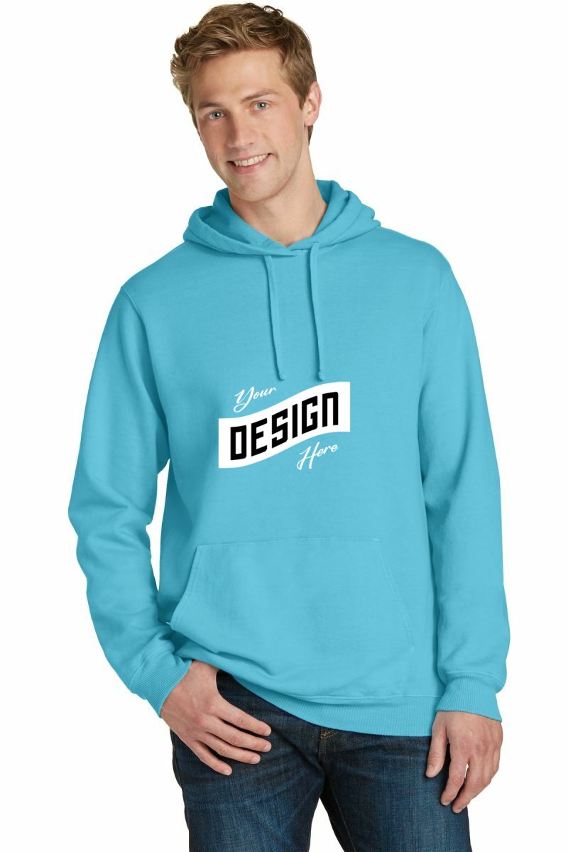 Port & Co Beach Wash ® Garment-Dyed Pullover Hooded Sweatshirt