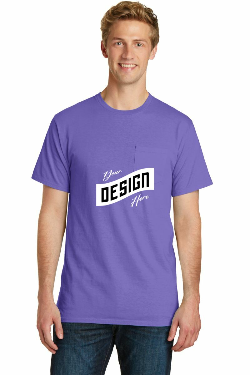 Port & Company ® Beach Wash ® Garment-Dyed Pocket Tee