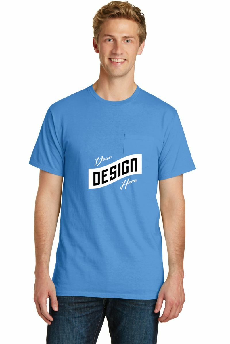 Port & Company ® Beach Wash ® Garment-Dyed Pocket Tee