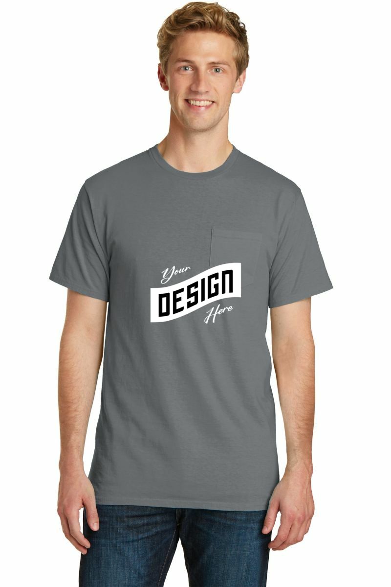Port & Company ® Beach Wash ® Garment-Dyed Pocket Tee
