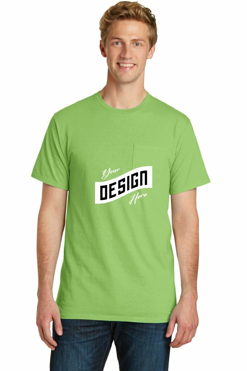 Port & Company ® Beach Wash ® Garment-Dyed Pocket Tee