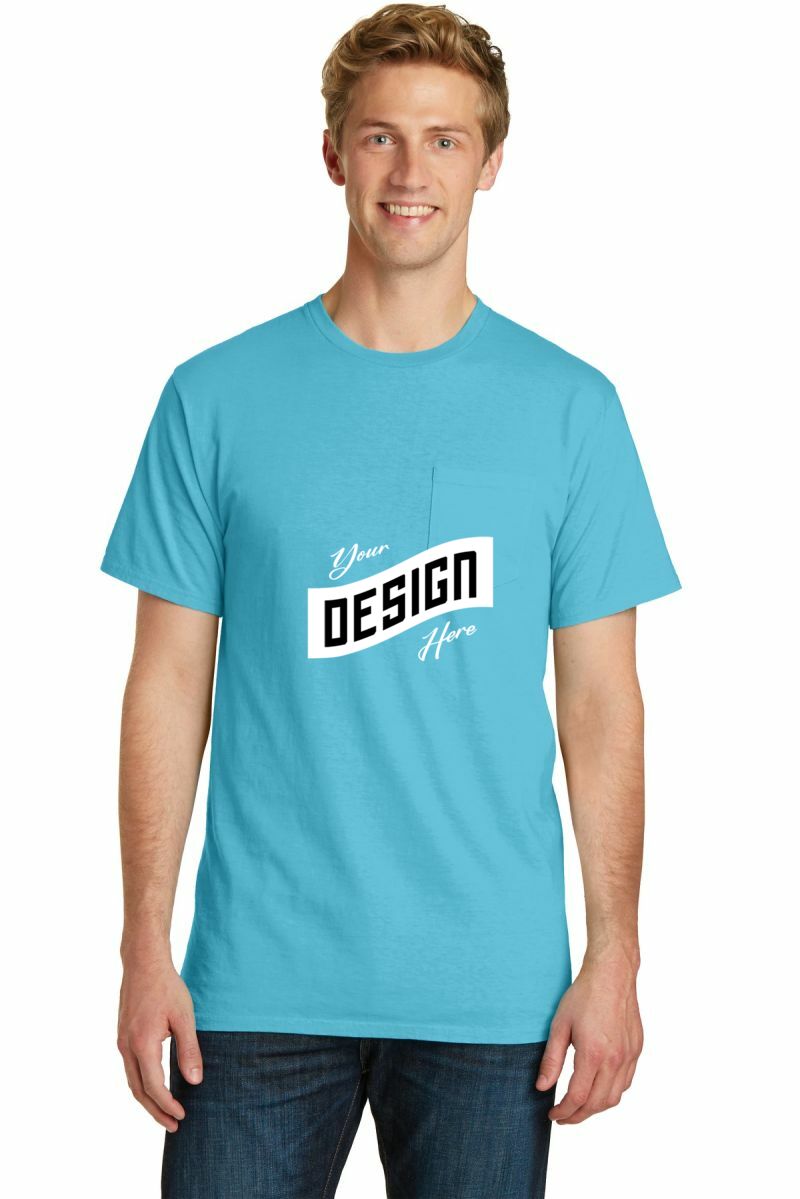 Port & Company ® Beach Wash ® Garment-Dyed Pocket Tee