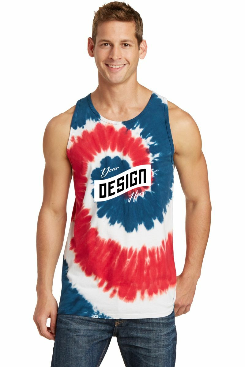 Port & Co ™  Tie-Dye Tank Top
