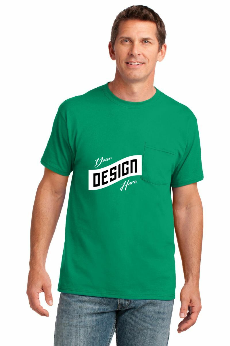 Port & Company ® Core Cotton Pocket Tee