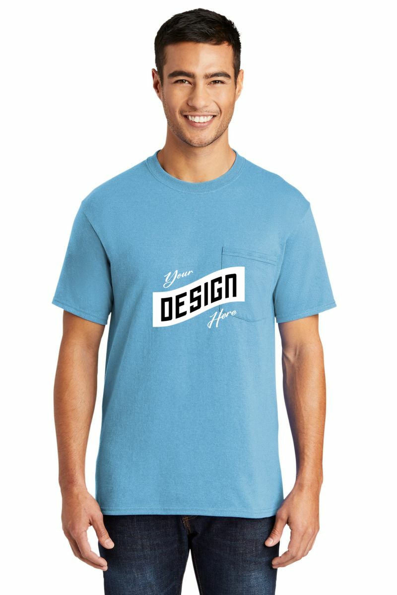 Port & Company ® Tall Core Blend Pocket Tee