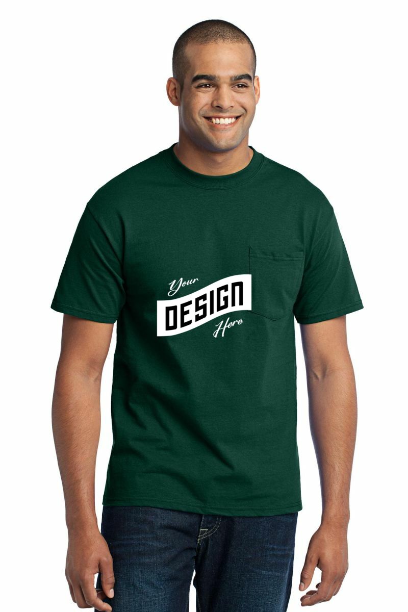 Port & Company ® Tall Core Blend Pocket Tee