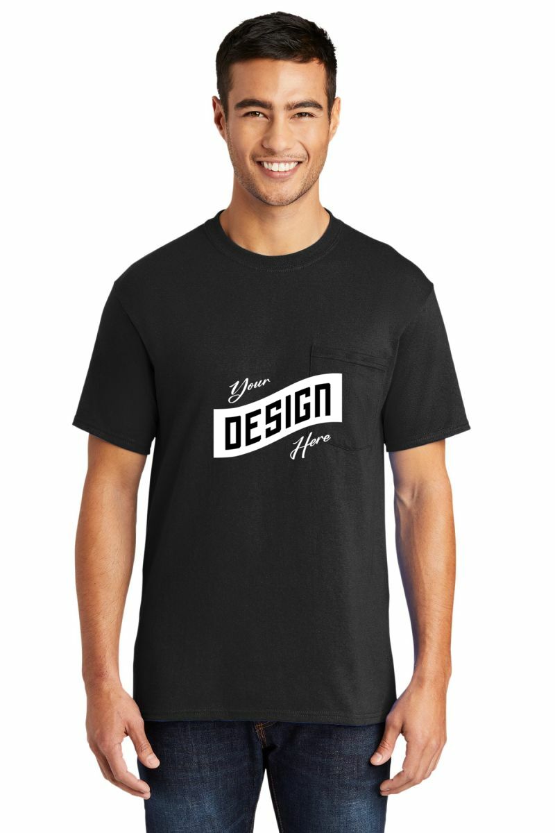 Port & Company ® Tall Core Blend Pocket Tee