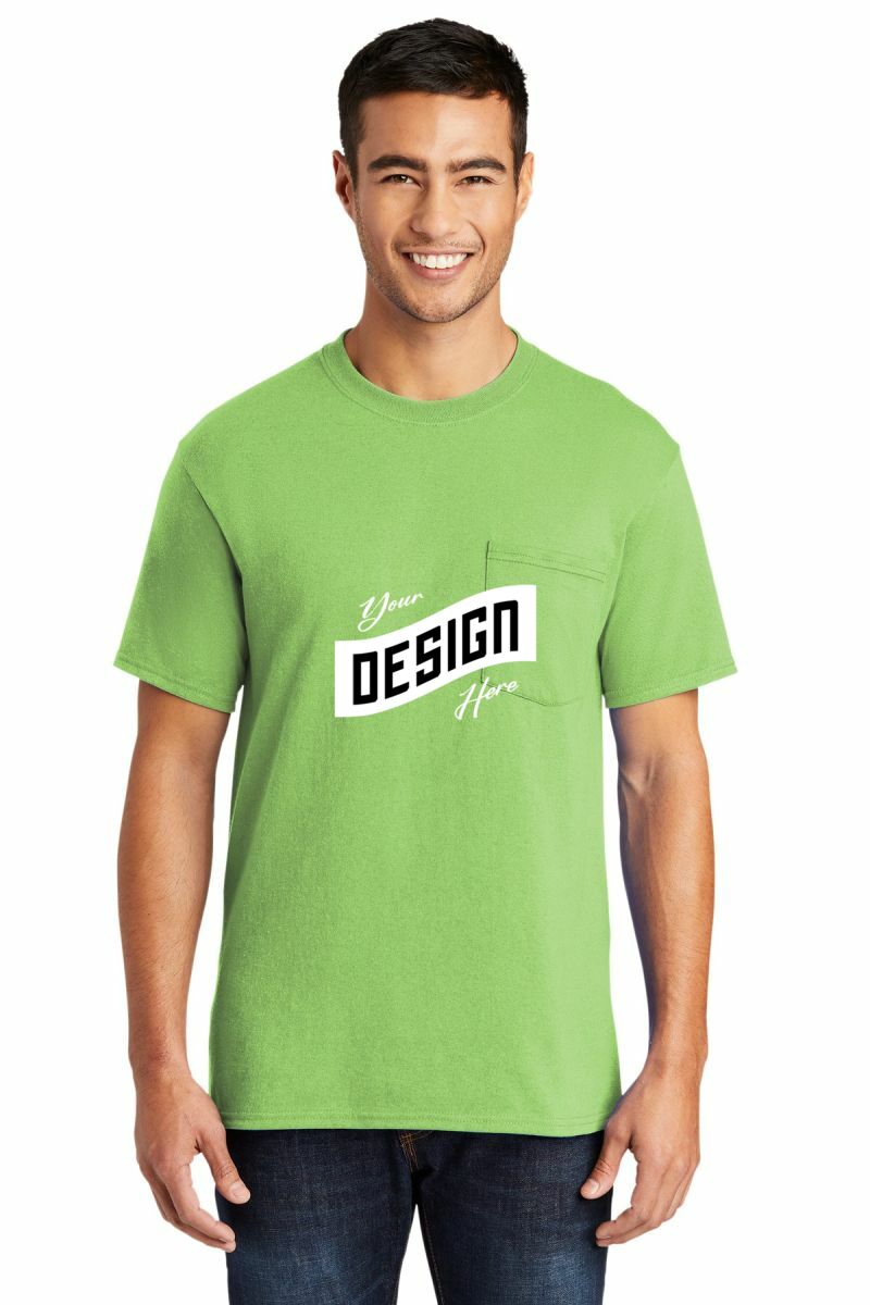 Port & Company ® Tall Core Blend Pocket Tee