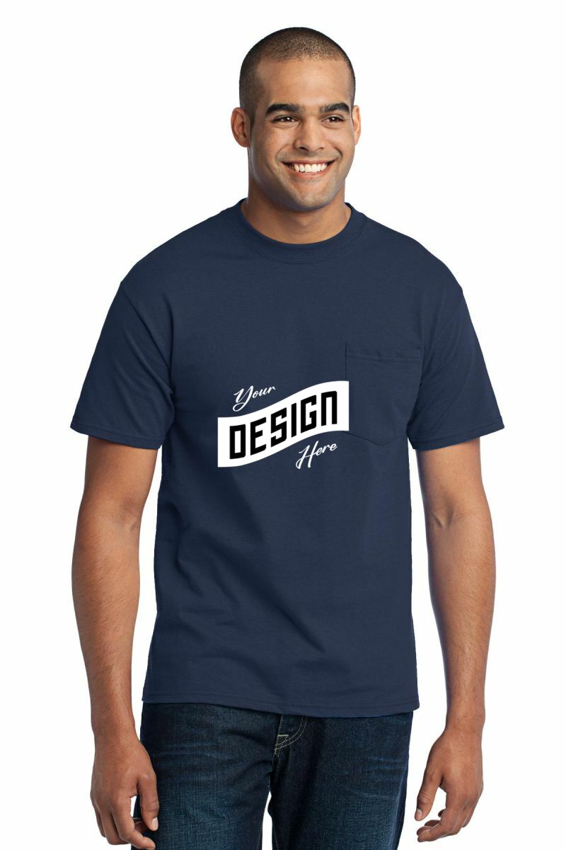 Port & Company ® Tall Core Blend Pocket Tee