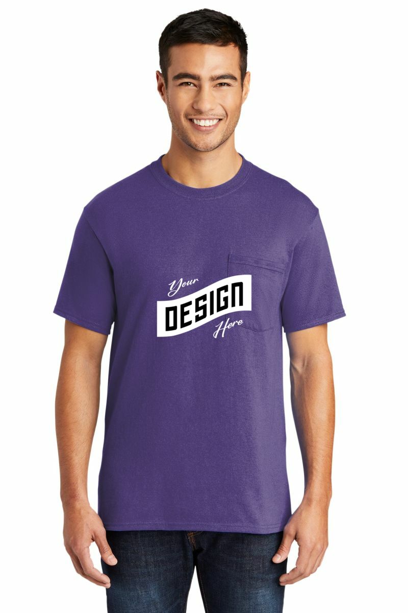 Port & Company ® Tall Core Blend Pocket Tee