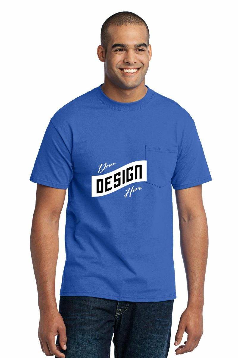 Port & Company ® Tall Core Blend Pocket Tee