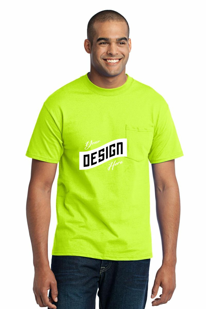 Port & Company ® Tall Core Blend Pocket Tee