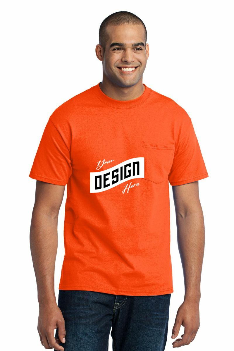 Port & Company ® Tall Core Blend Pocket Tee