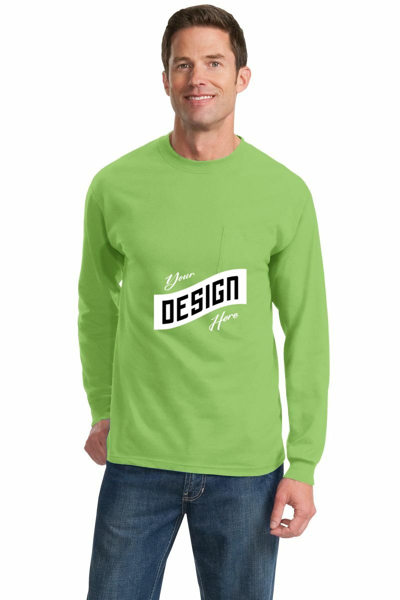 Port & Company ® Long Sleeve Essential Pocket Tee