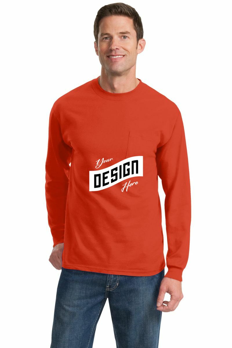 Port & Company ® Long Sleeve Essential Pocket Tee