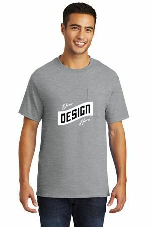 Port & Company ® - Tall Essential Pocket Tee