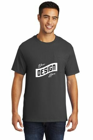 Port & Company ® - Tall Essential Pocket Tee