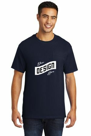 Port & Company ® - Tall Essential Pocket Tee