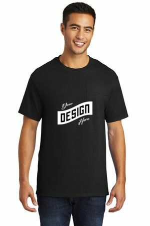 Port & Company ® - Tall Essential Pocket Tee