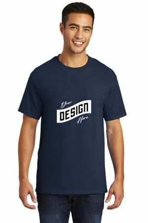 Port & Company ® - Tall Essential Pocket Tee