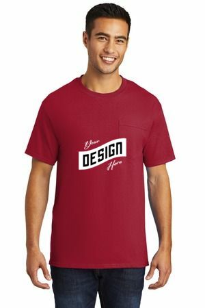 Port & Company ® - Tall Essential Pocket Tee