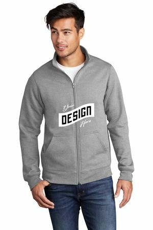 Port & Co ™  Core Fleece Cadet Full-Zip Sweatshirt PC78FZ
