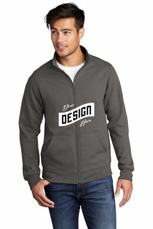 Port & Co ™  Core Fleece Cadet Full-Zip Sweatshirt PC78FZ