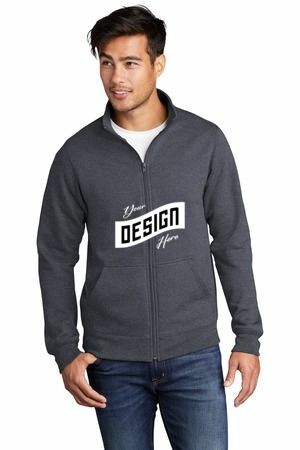 Port & Co ™  Core Fleece Cadet Full-Zip Sweatshirt PC78FZ