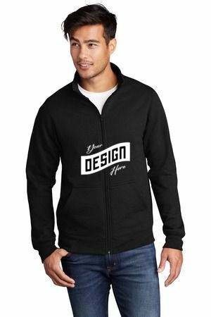 Port & Co ™  Core Fleece Cadet Full-Zip Sweatshirt PC78FZ