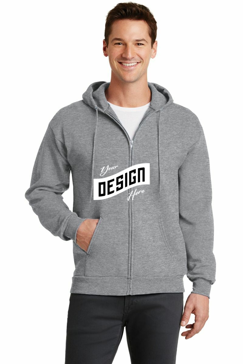 Port & Company ®  - Core Fleece Full-Zip Hooded Sweatshirt
