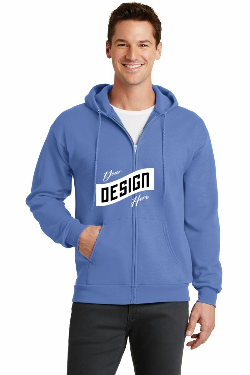 Port & Company ®  - Core Fleece Full-Zip Hooded Sweatshirt