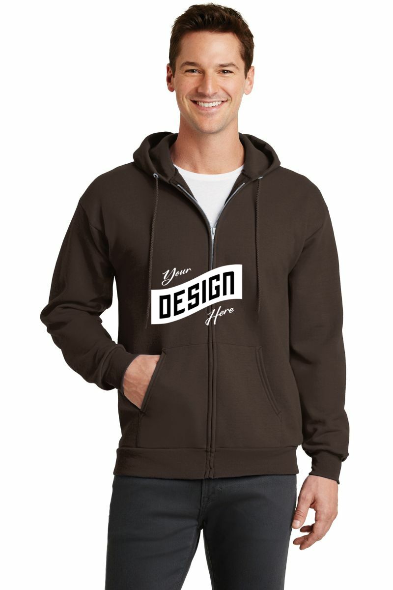 Port & Company ®  - Core Fleece Full-Zip Hooded Sweatshirt