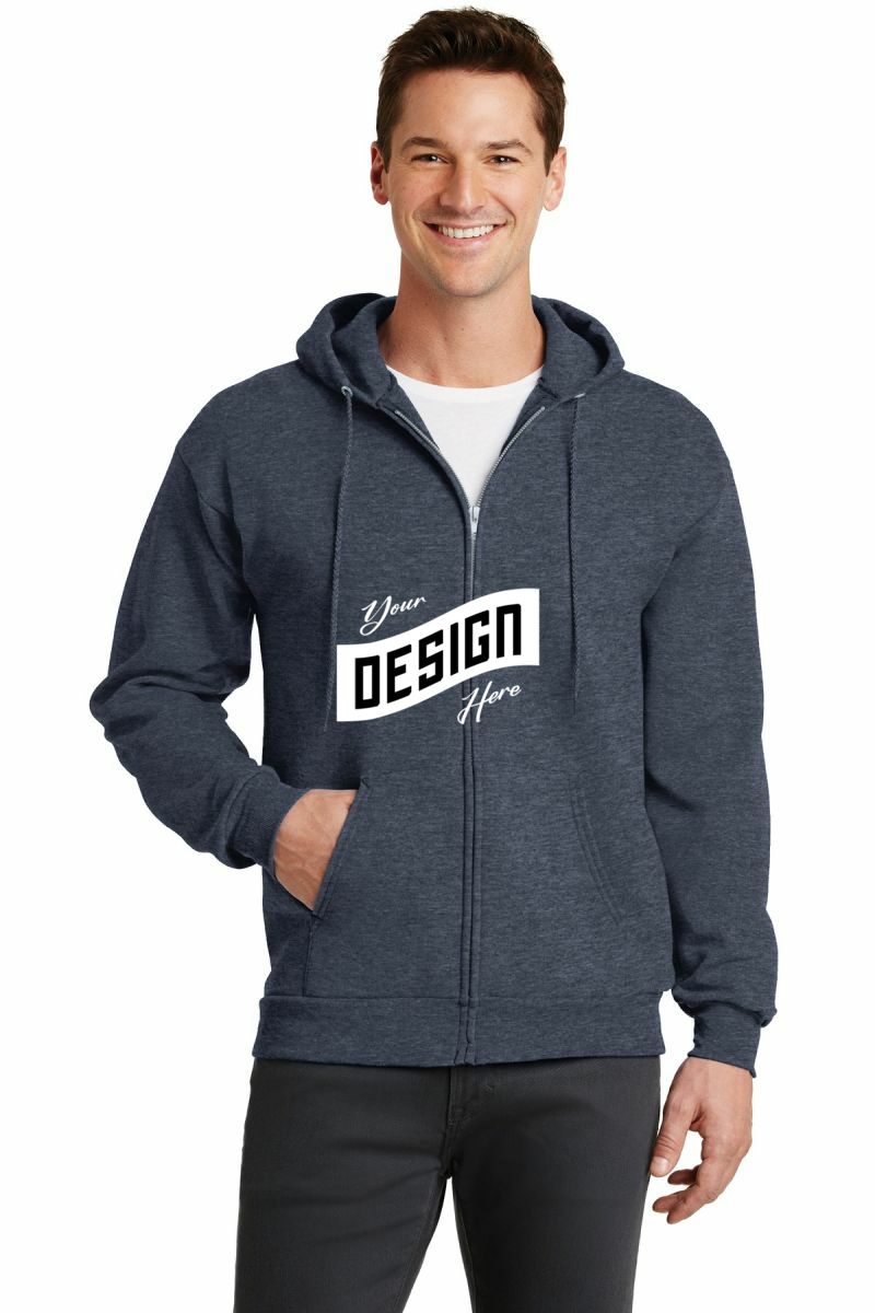 Port & Company ®  - Core Fleece Full-Zip Hooded Sweatshirt