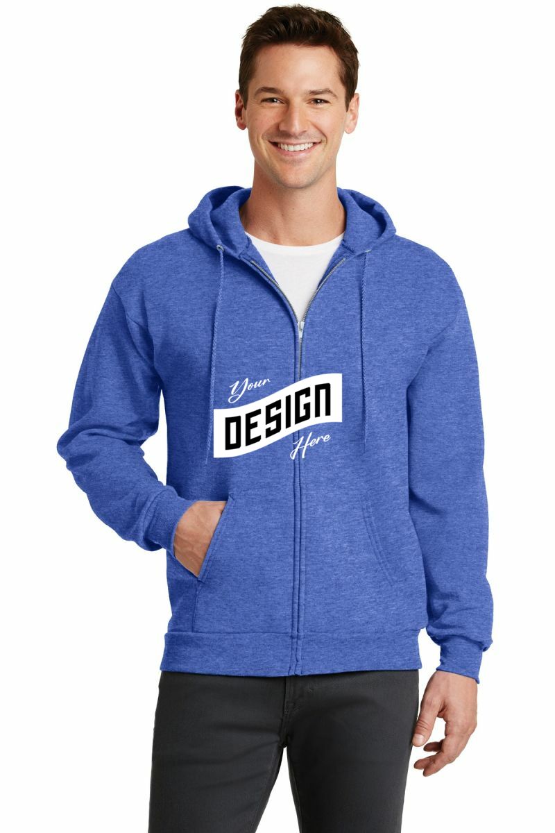 Port & Company ®  - Core Fleece Full-Zip Hooded Sweatshirt