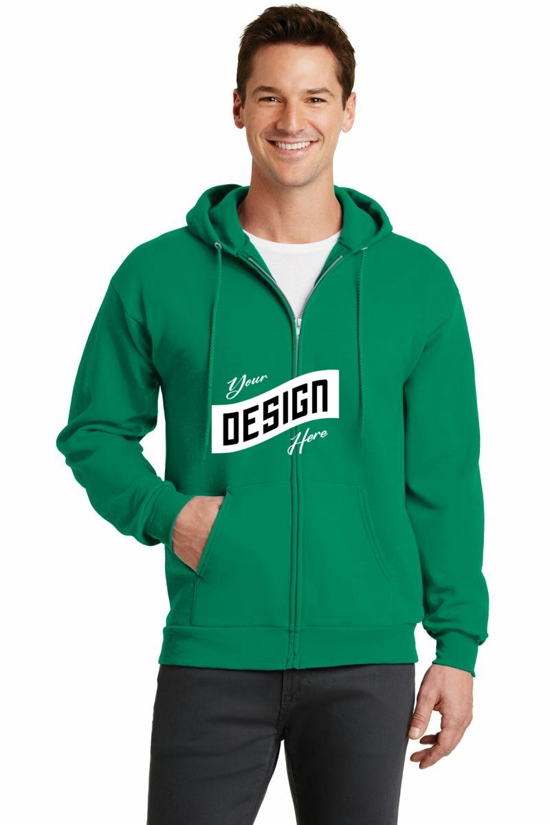 Port & Company ®  - Core Fleece Full-Zip Hooded Sweatshirt