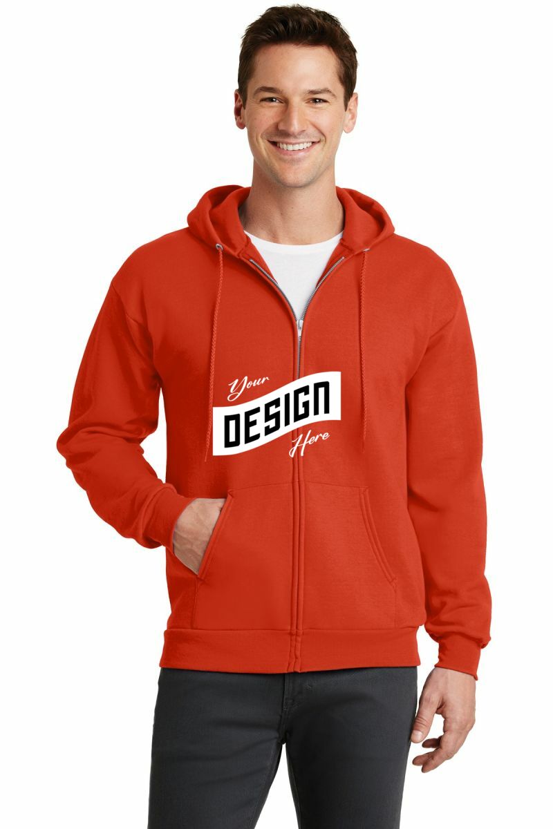 Port & Company ®  - Core Fleece Full-Zip Hooded Sweatshirt