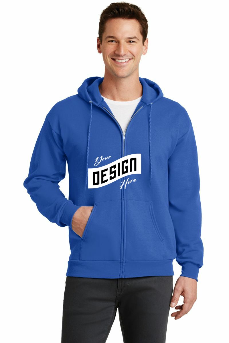 Port & Company ®  - Core Fleece Full-Zip Hooded Sweatshirt