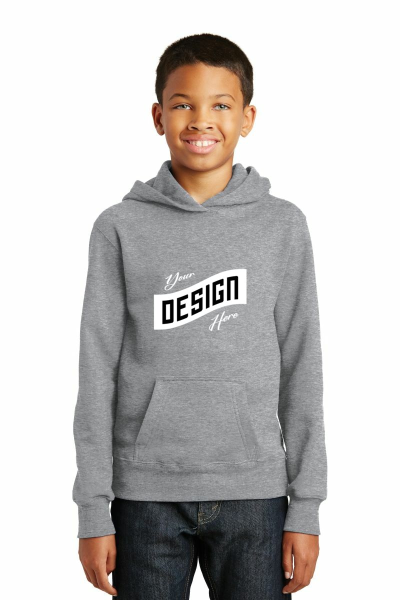 Port & Co ™  Youth Fan Favorite Fleece Pullover Hooded Sweatshirt