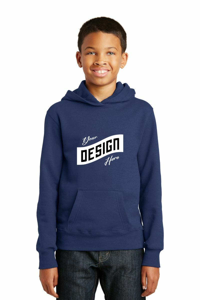 Port & Co ™  Youth Fan Favorite Fleece Pullover Hooded Sweatshirt