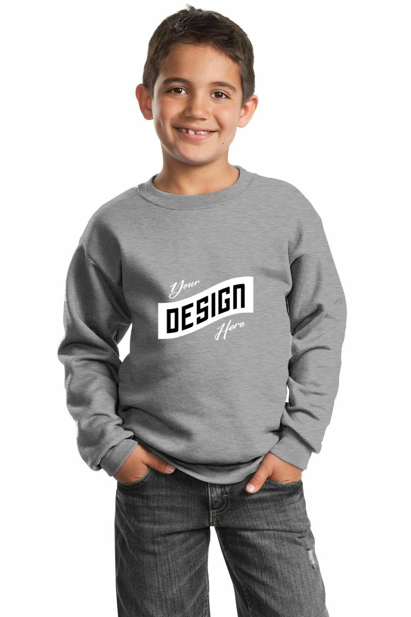 Port & Company ® Youth Core Fleece Crewneck Sweatshirt