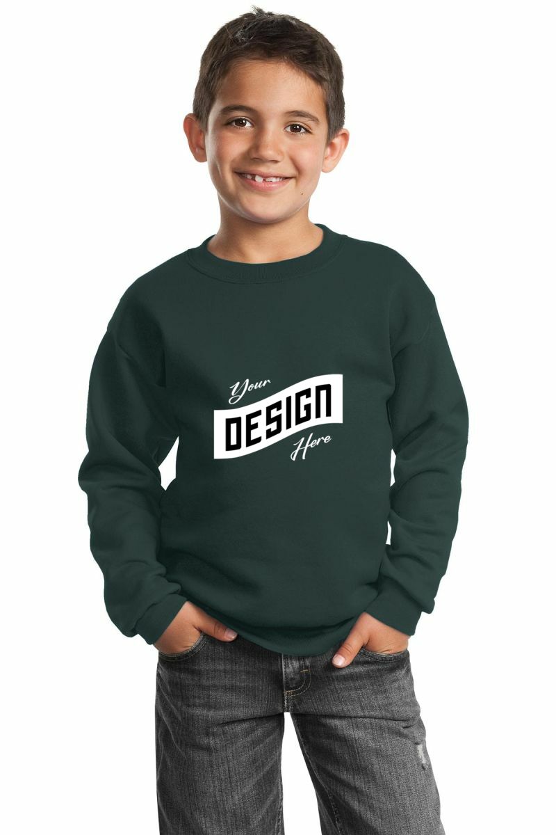 Port & Company ® Youth Core Fleece Crewneck Sweatshirt