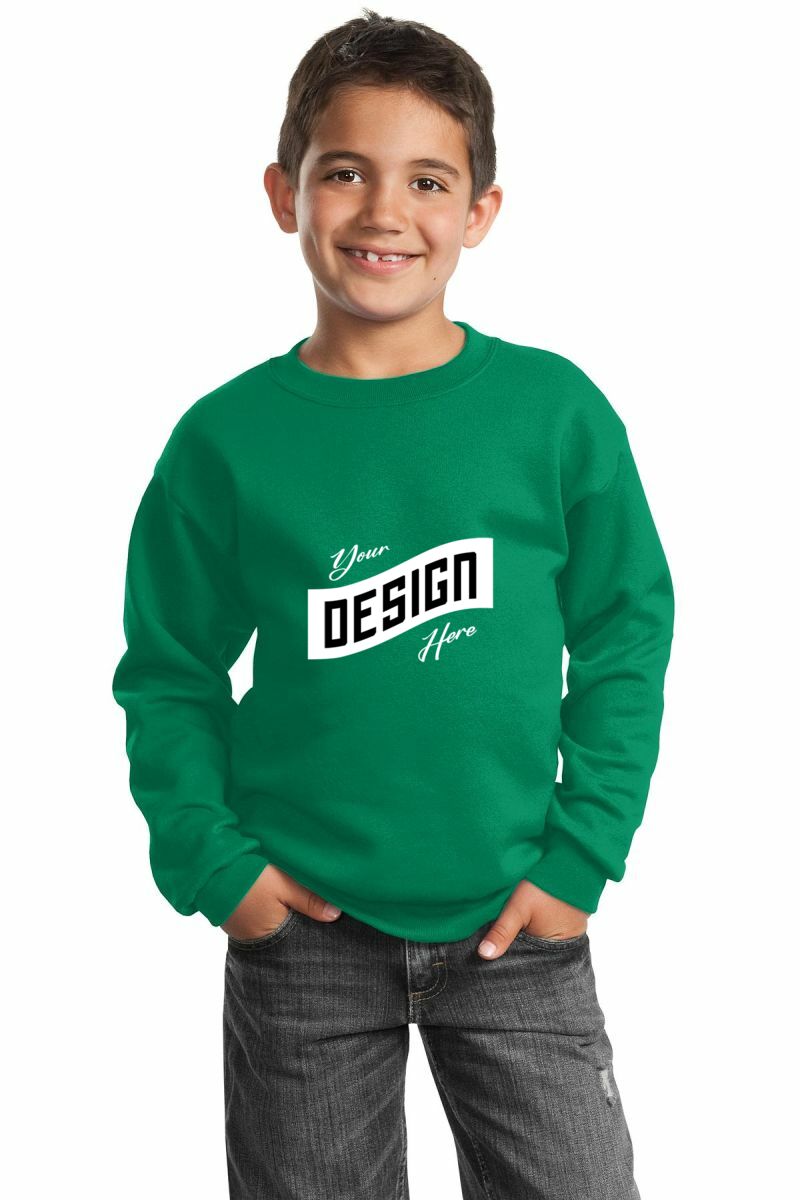 Port & Company ® Youth Core Fleece Crewneck Sweatshirt