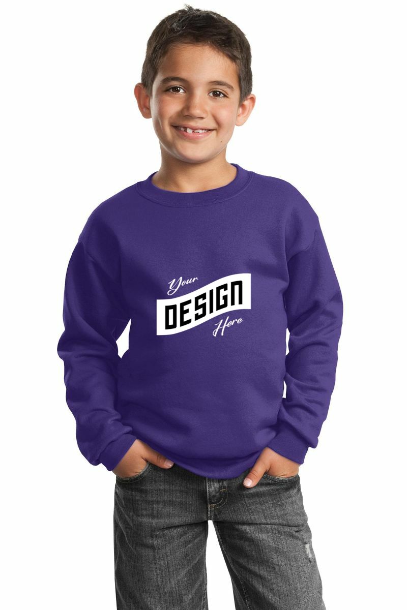 Port & Company ® Youth Core Fleece Crewneck Sweatshirt
