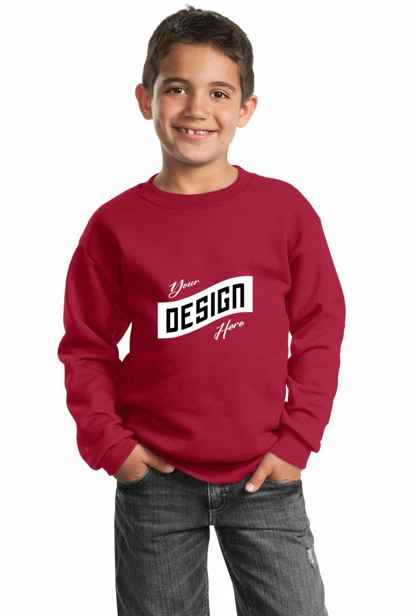 Port & Company ® Youth Core Fleece Crewneck Sweatshirt