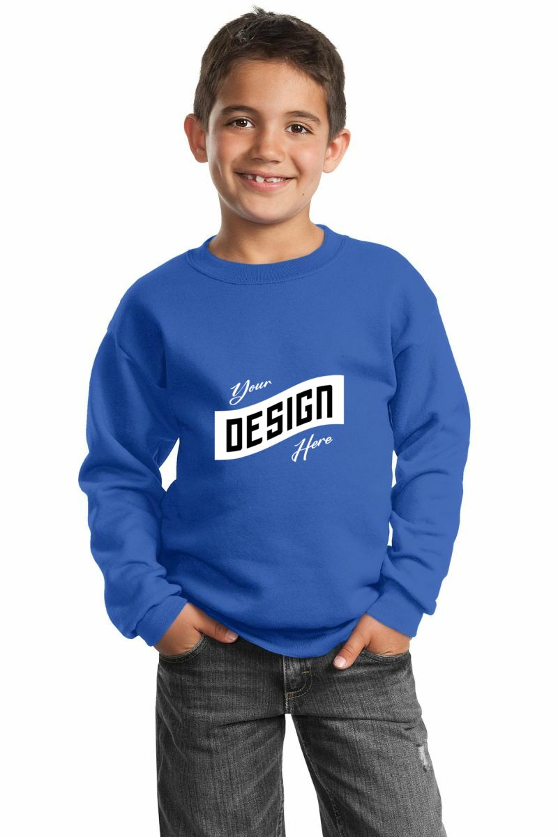 Port & Company ® Youth Core Fleece Crewneck Sweatshirt