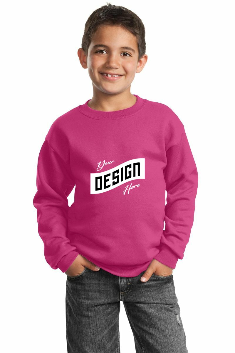 Port & Company ® Youth Core Fleece Crewneck Sweatshirt